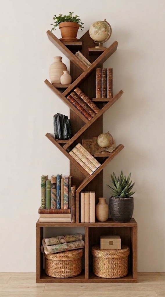 Étagère en bois